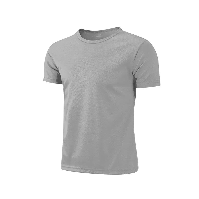 1Pcs Men T-Shirts Running Shirt Boys Soccer Shirts Men'S Jersey Sportswear Mens Jogging Quick Dry Compression Fitness Top Clothe