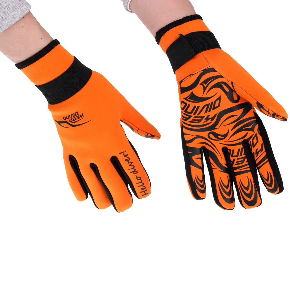 2Mm Neoprene Skid-Proof Scuba Water Sports Swmming Diving Wetsuit Gloves Neoprene Snorkeling Gloves for Water Sports