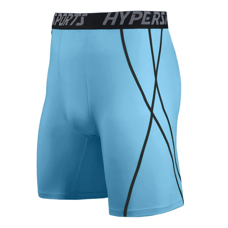 Mens Gym Wear Fitness Training Shorts Pocket Men Dry Fit Running Compression Tight Sport Short Pants Male Workout Shorts