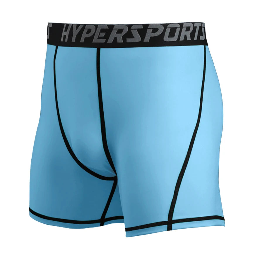 Mens Gym Wear Fitness Training Shorts Pocket Men Dry Fit Running Compression Tight Sport Short Pants Male Workout Shorts