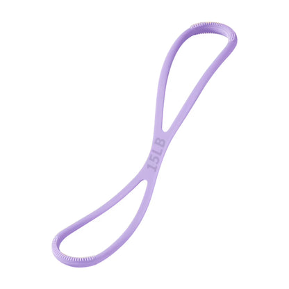 8 Shaped Fitness Resistance Band Fitness Pulling Rope Shoulder Stretch Band for Home Chest Arm Exercise