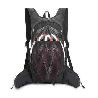 Hiking Rucksack Waterproof Polyester Wear-Resistant Women Men Trekking Backpack Layered Sport Storage Bag for Exercise Fitness